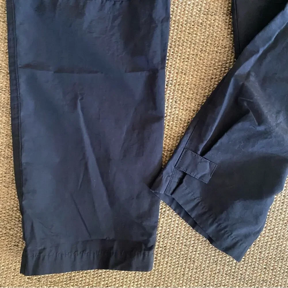 Stampd $286 Black Cotton / Nylon Cargo Pant Mens sz 34 EUC